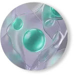 Ilustración de Exosomas